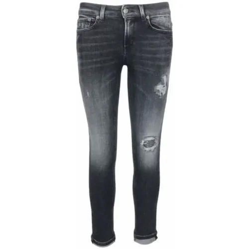 Schmal geschnittene Jeans , Damen, Größe: W27 - Dondup - Modalova