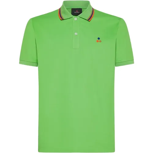 Multicolour Logo Polo Shirt , male, Sizes: L - Peuterey - Modalova