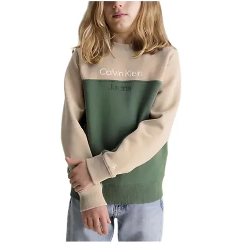 Color Block Sweatshirt Calvin Klein - Calvin Klein - Modalova