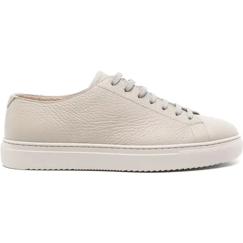 Leather Casual Trainers Sneakers , male, Sizes: 10 UK, 8 UK, 7 UK, 12 UK, 9 UK - Doucal's - Modalova