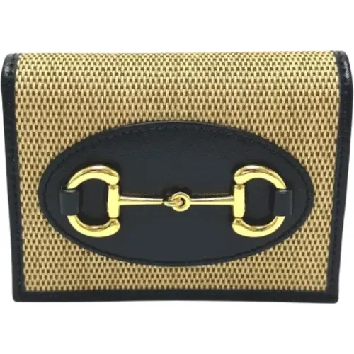 Pre-owned Canvas wallets , female, Sizes: ONE SIZE - Gucci Vintage - Modalova