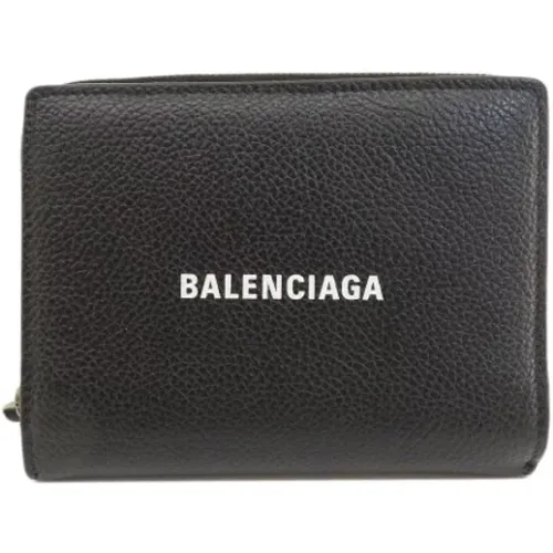 Pre-owned Wallets, female, , Size: ONE SIZE Pre-owned Leather wallets - Balenciaga Vintage - Modalova