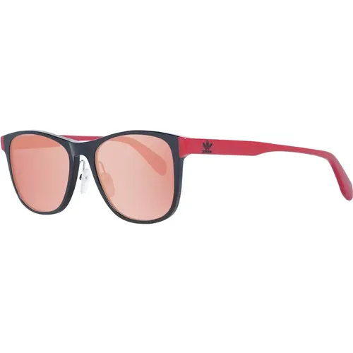 Schwarze verspiegelte Sonnenbrille für Männer , Herren, Größe: ONE Size - Adidas - Modalova