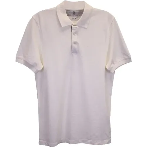 Pre-owned Tops, male, , Size: XS Pre-owned Polo T-shirt - BRUNELLO CUCINELLI - Modalova