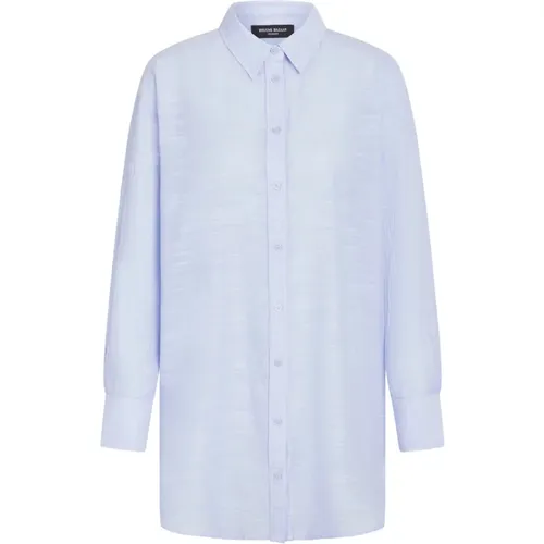 Weiße Plissierte Bluse Damenmode , Damen, Größe: XS - Bruuns Bazaar - Modalova