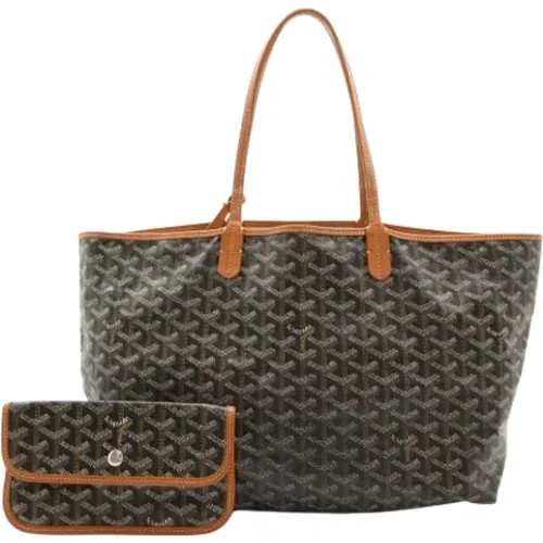 Pre-owned Tote Bags, female, , Size: ONE SIZE Pre-owned Canvas shoulder-bags - Goyard Vintage - Modalova