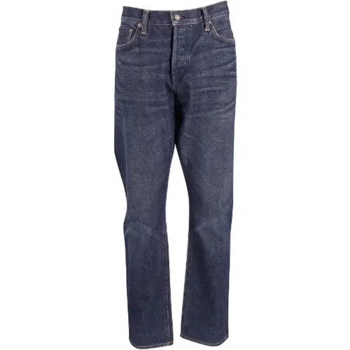Pre-owned Cotton jeans , female, Sizes: L - Tom Ford Pre-owned - Modalova