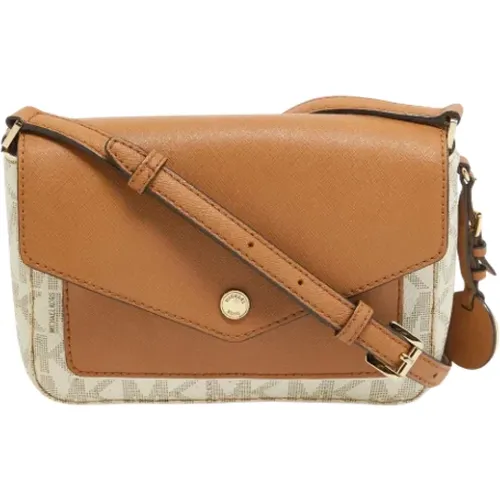 Pre-owned Cross Body Bags, female, , Size: ONE SIZE Pre-owned Coated canvas shoulder-bags - Michael Kors Pre-owned - Modalova