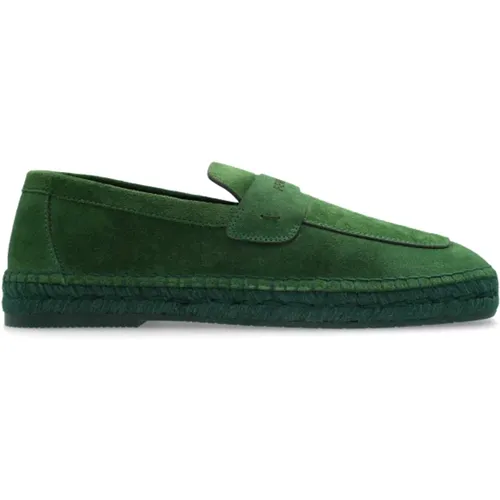 Loafers, male, , Size: 7 US Desco espadrilles - Salvatore Ferragamo - Modalova