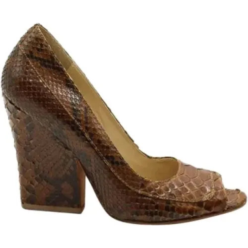 Pre-owned Leather heels , female, Sizes: 6 UK - Alexandre Birman Pre-owned - Modalova