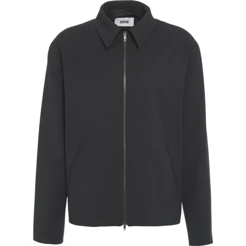 Light Jackets, male, , Size: S Light Jacket - Mauro Grifoni - Modalova