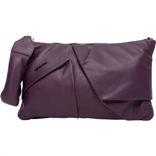 Pleated Mason Clutch Bag , female, Sizes: ONE SIZE - Vic Matié - Modalova