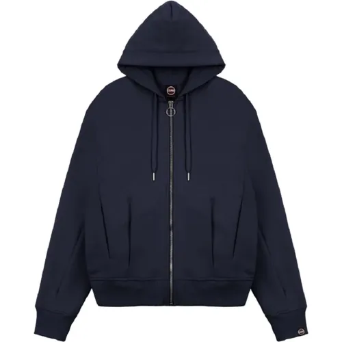 Zip-throughs, female, , Size: M Hooded Zip Sweater - Colmar - Modalova