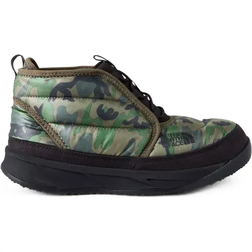 Ankle Boots, male, , Size: 11 1/2 US Chukka Boots Camo Print Rubber Sole - The North Face - Modalova