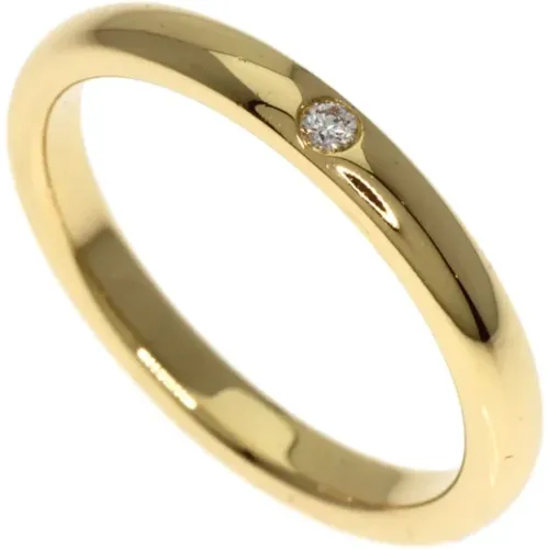 Pre-owned Gold rings , female, Sizes: ONE SIZE - Tiffany & Co. Pre-owned - Modalova