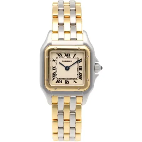 Pre-owned Watches, female, , Size: ONE SIZE Pre-owned Vintage Gold Watch - Cartier Vintage - Modalova