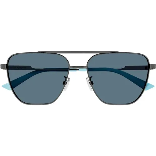 Modern Metal Sunglasses Bv1236S , unisex, Sizes: ONE SIZE - Bottega Veneta - Modalova