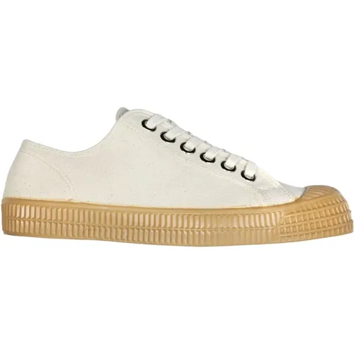 Sneakers, male, , Size: 4 US Cotton Low Top Sneakers - Novesta - Modalova