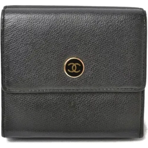 Pre-owned Wallets, female, , Size: ONE SIZE Pre-owned Leather wallets - Chanel Vintage - Modalova