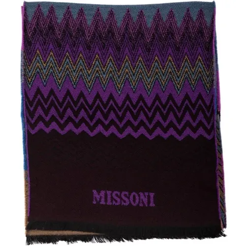 Winter Scarves, male, , Size: ONE SIZE Stylish Scarf - Missoni - Modalova