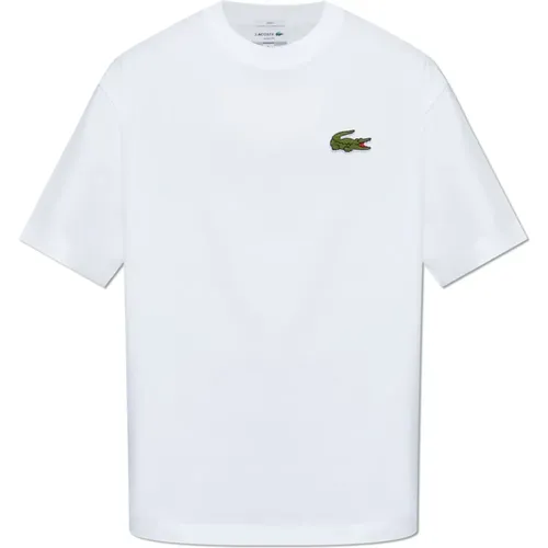 T-Shirt mit Logo , unisex, Größe: XL - Lacoste - Modalova