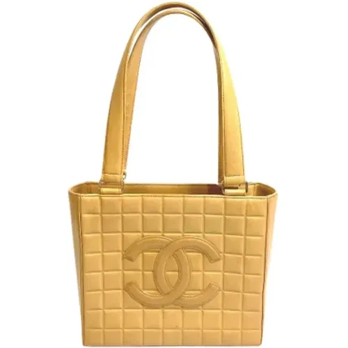 Pre-owned Tote Bags, female, , Size: ONE SIZE Pre-owned Leather chanel-bags - Chanel Vintage - Modalova