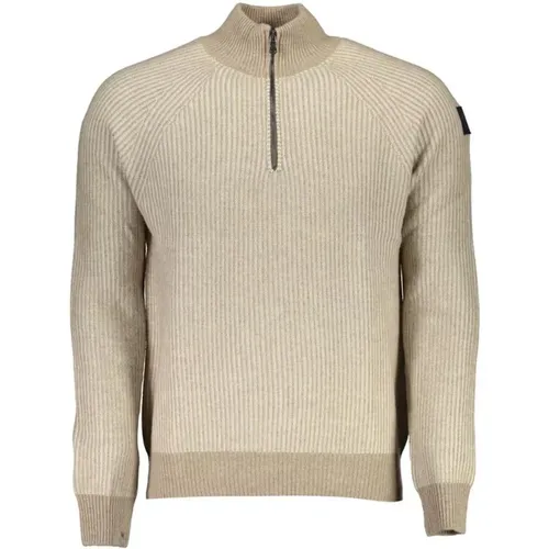 Turtlenecks, male, , Size: 2XL Half Zip Knit Sweater - North Sails - Modalova
