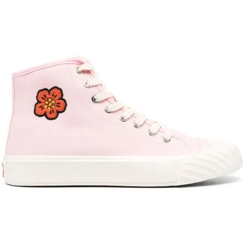 Boke Flower High-Top Sneakers , female, Sizes: 7 UK, 6 UK, 3 UK - Kenzo - Modalova