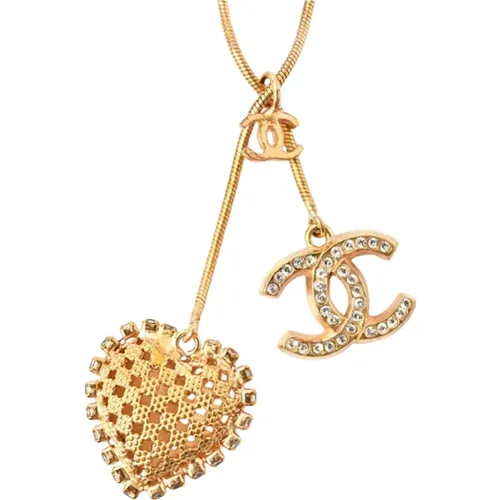 Pre-owned Jewellery, female, , Size: ONE SIZE Pre-owned Metal chanel-jewelry - Chanel Vintage - Modalova