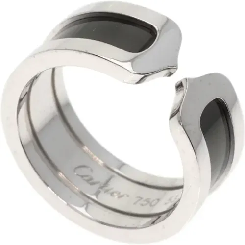 Pre-owned White Gold rings , female, Sizes: ONE SIZE - Cartier Vintage - Modalova