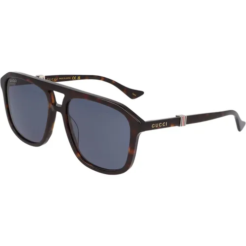 Sunglasses, unisex, , Size: 57 MM Square Frame Sunglasses - Gucci - Modalova