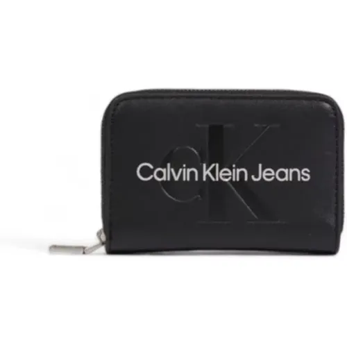 Wallets & Cardholders, female, , Size: ONE SIZE Small Polyurethane Wallet Spring/Summer Collection - Calvin Klein Jeans - Modalova