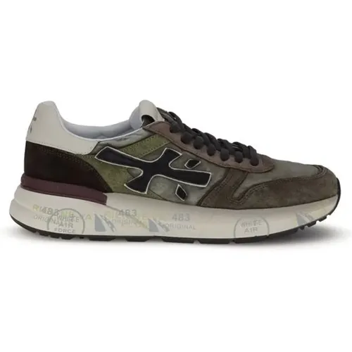 Sneakers, male, , Size: 8 US Multicolored Paneled Mick Sneakers - Premiata - Modalova