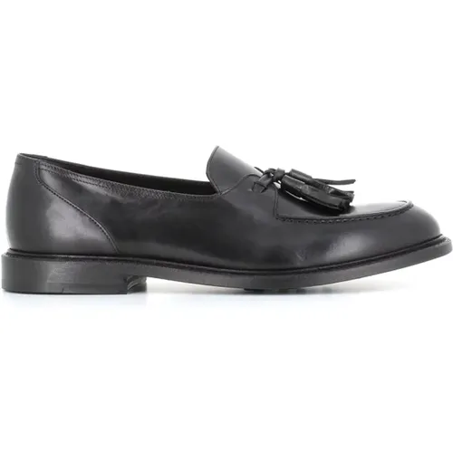 Tassel Leather Loafers , male, Sizes: 10 UK, 8 1/2 UK, 8 UK, 7 1/2 UK, 7 UK - Pantanetti - Modalova