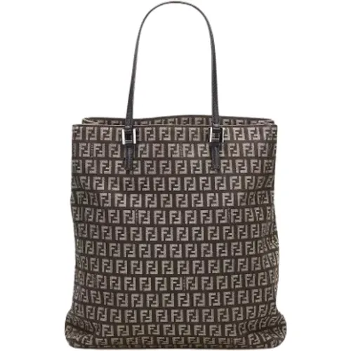 Pre-owned Tote Bags, female, , Size: ONE SIZE Pre-owned Leather fendi-bags - Fendi Vintage - Modalova