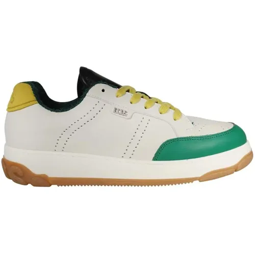 Sneakers, male, , Size: 8 US Cowhide Low-Top Sneakers - Gcds - Modalova