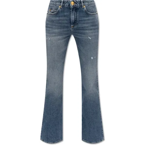 Kick flare jeans , Damen, Größe: M - Balmain - Modalova