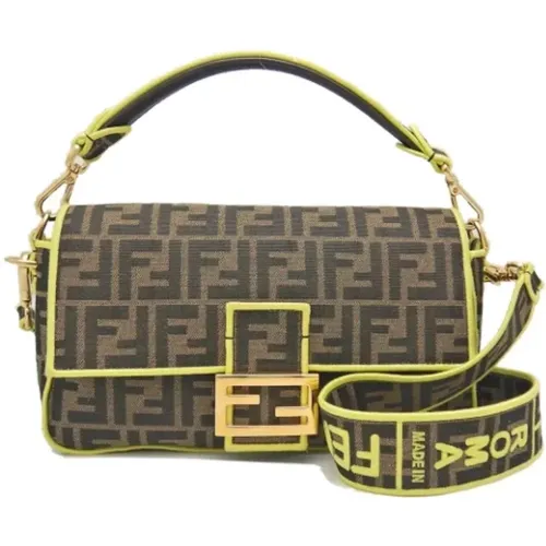 Pre-owned Handbags, female, , Size: ONE SIZE Pre-owned Fabric fendi-bags - Fendi Vintage - Modalova