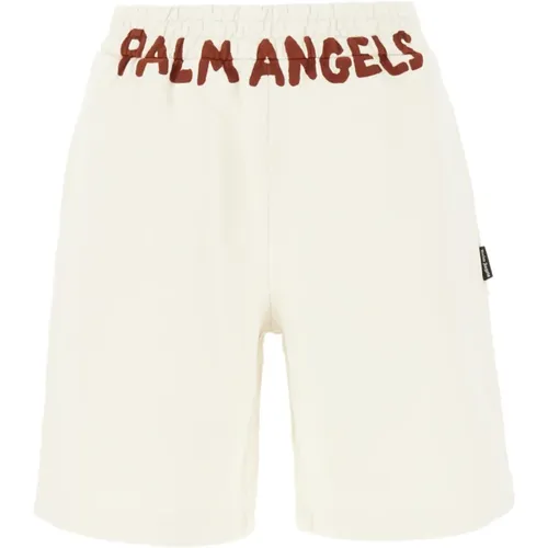 Casual Shorts, male, , Size: M Stylish Bermuda Shorts - Palm Angels - Modalova