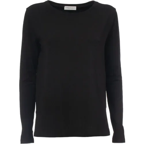 Comfort Fit Long Sleeve T-Shirt , female, Sizes: M - Le Tricot Perugia - Modalova