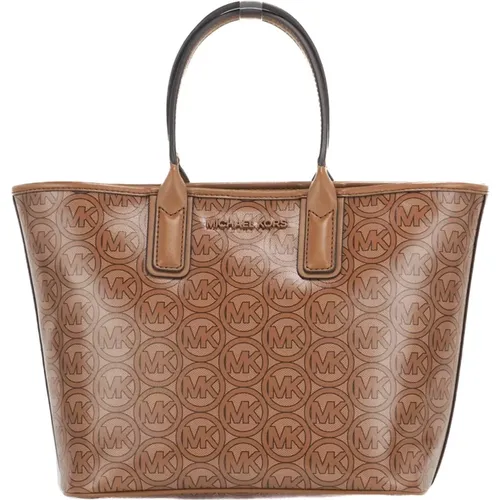 Small Jacquard Logo Tote Bag , female, Sizes: ONE SIZE - Michael Kors - Modalova