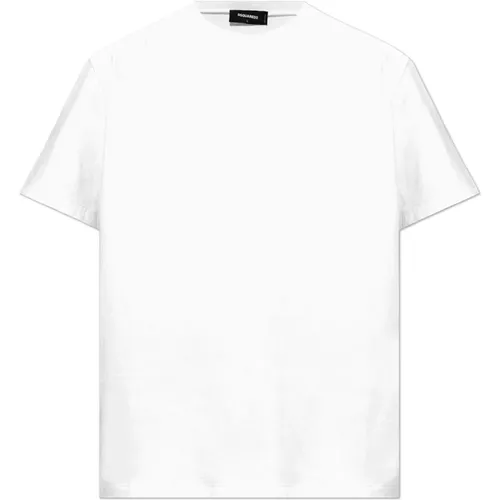 T-Shirt mit Logo , Herren, Größe: L - Dsquared2 - Modalova