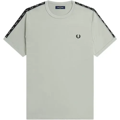 Contrast Sleeve Track Tape Shirt , male, Sizes: 2XL - Fred Perry - Modalova