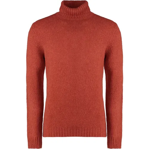 Turtlenecks, male, , Size: 3XL Cashmere Wool Turtleneck Sweater - Moorer - Modalova