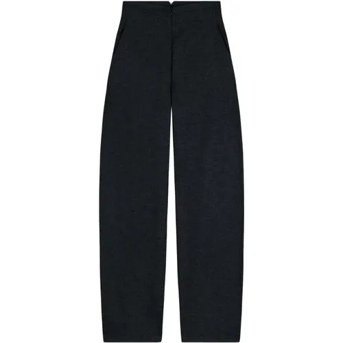 High-waisted wool and cashmere pants , female, Sizes: 2XL - Cortana - Modalova