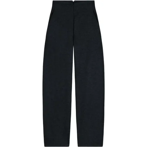 High-waisted wool and cashmere pants , female, Sizes: 2XL, L, M - Cortana - Modalova