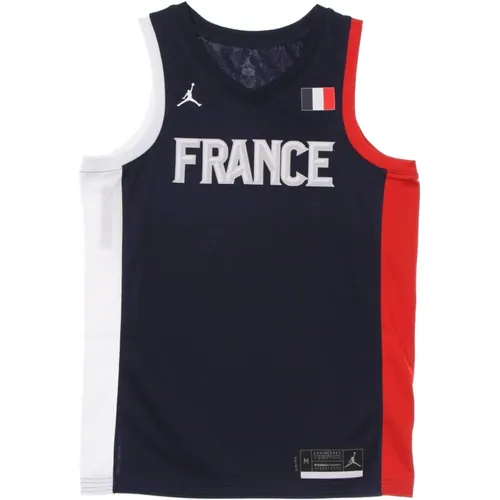 Sportswear, male, , Size: M Limited France Road Basketball Jersey - Jordan - Modalova