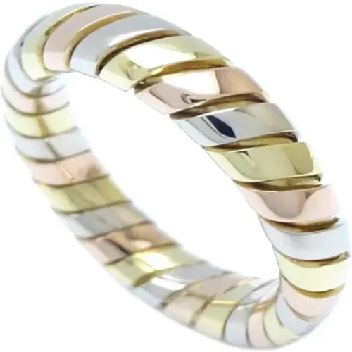 Pre-owned Gold rings , female, Sizes: ONE SIZE - Bvlgari Vintage - Modalova