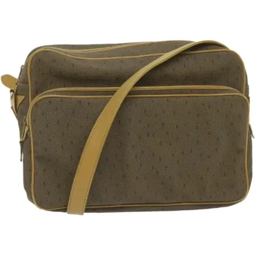 Pre-owned Cross Body Bags, female, , Size: ONE SIZE Pre-owned Canvas shoulder-bags - Yves Saint Laurent Vintage - Modalova