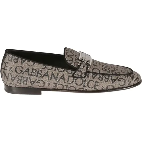 Loafers , Herren, Größe: 41 1/2 EU - Dolce & Gabbana - Modalova